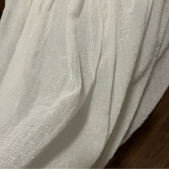 Lena White Bustier Strapless Cocktail Dress Women's Size Large Fully Lined - Picture 13 of 16